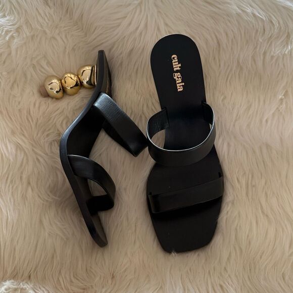 RARE Cult Gaia strappy mules - Picture 2 of 5